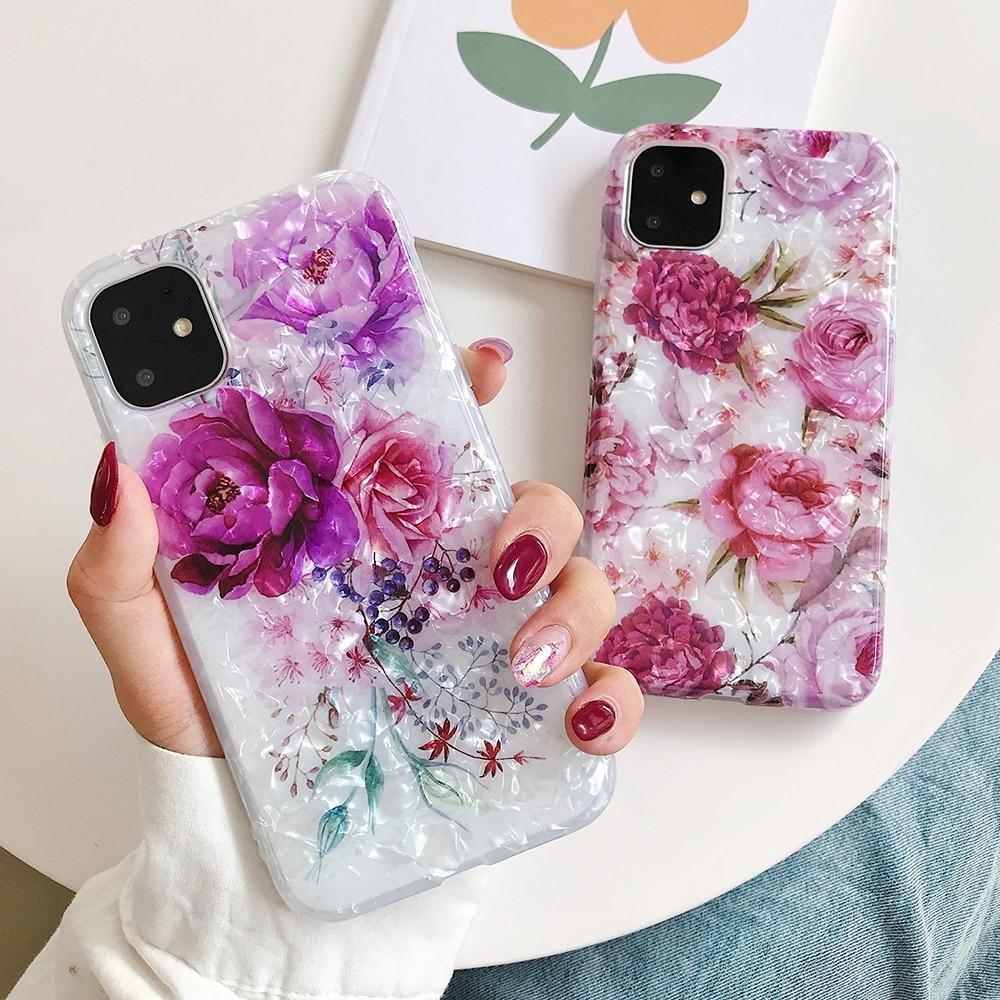 Retro Floral Dream Shell Case-xinru
