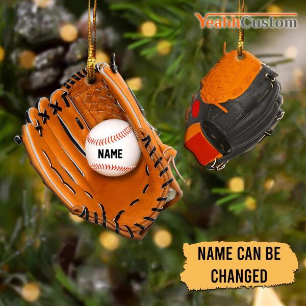 Baseball Pitcher Personalized Cut Ornament Gift For Baseball Lover ORN-00334-xinru shop