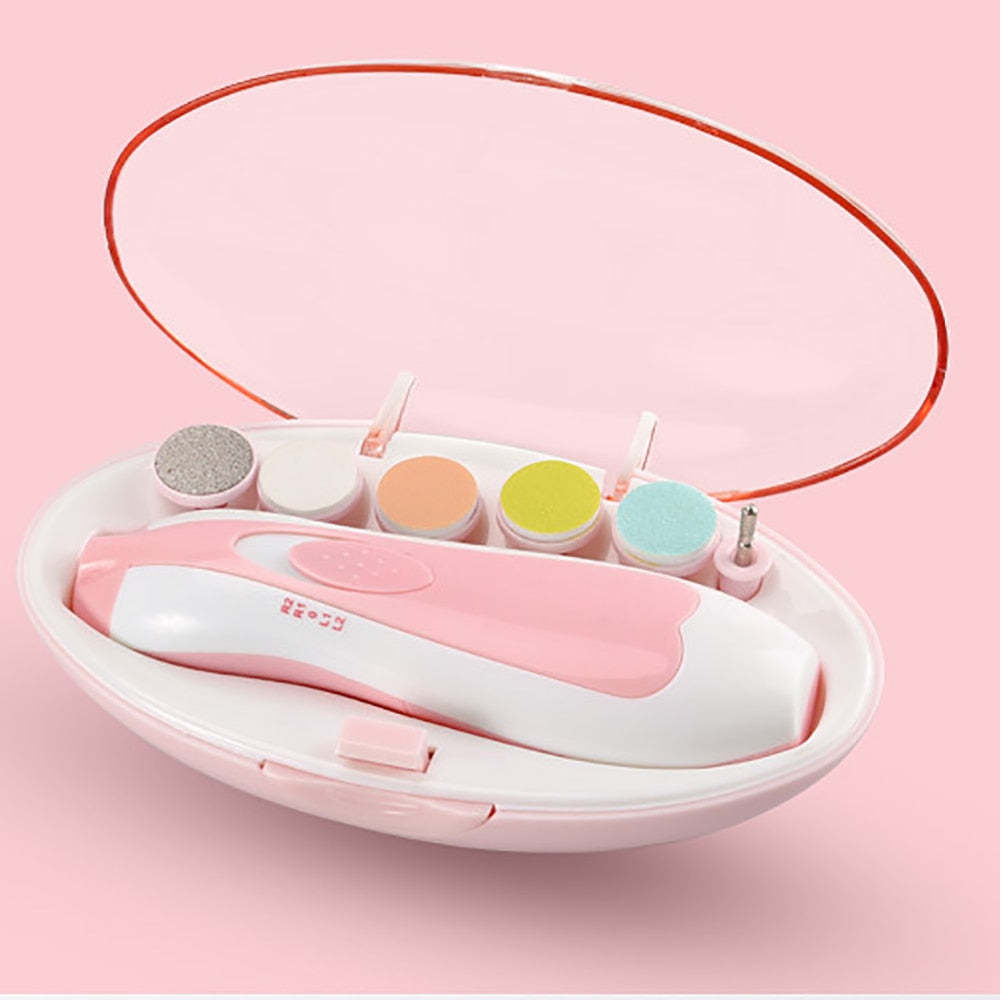 Premium Safe Electric Baby Nail Trimmer Set-xinru