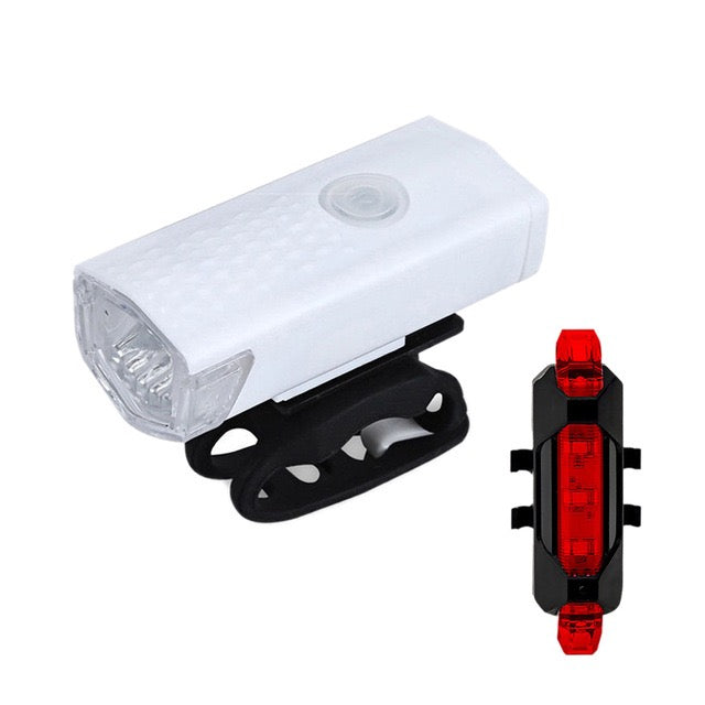 USB Rechargeable Waterproof Bike Light Flashlight-xinru