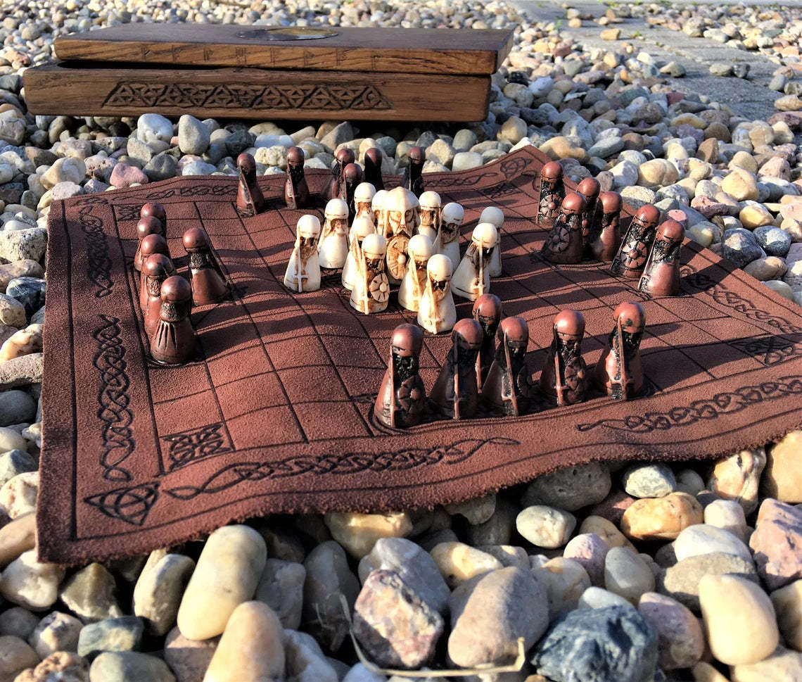 Hnefatafl Board Game Viking Chess-xinru