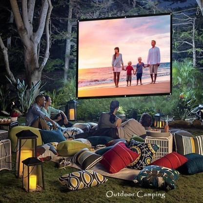 Portable Outdoor Movie Projector Screen - 150"-xinru shop