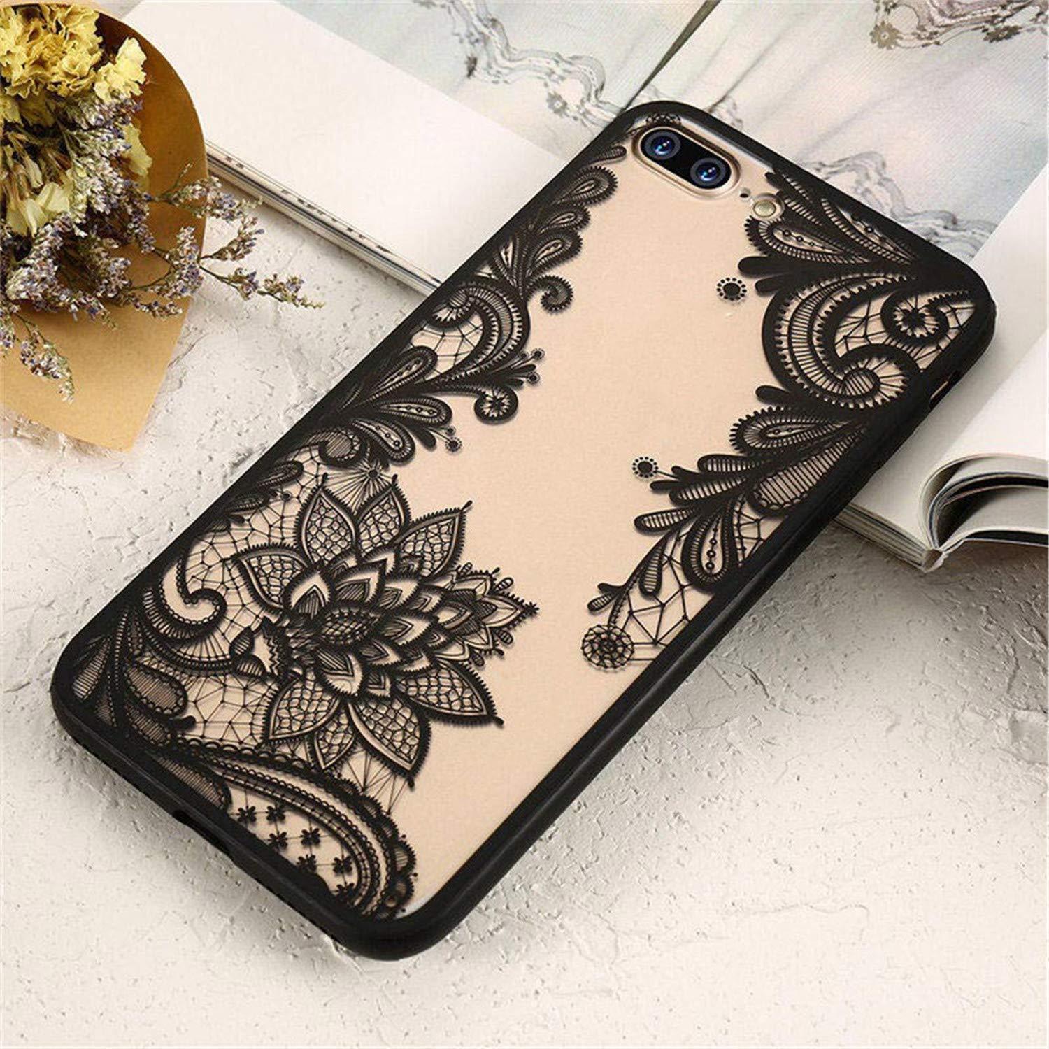 Luxury Lace Flower Case-xinru