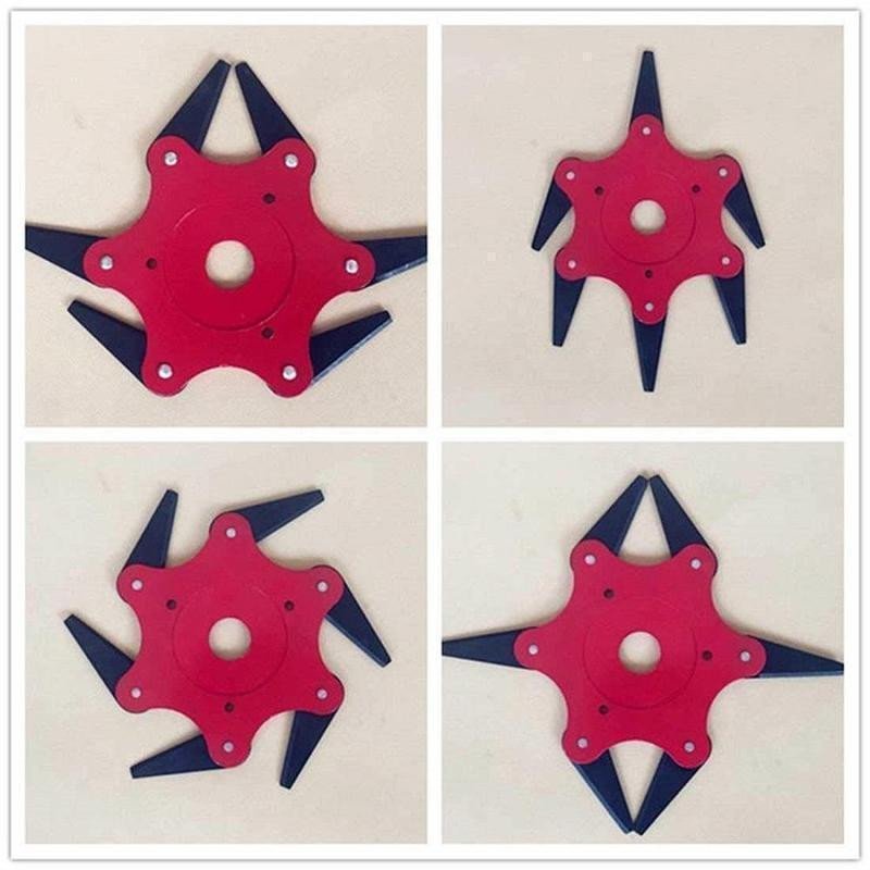 Universal Lawn Mower 6 Steel Blade Razor Steel Trimmer Head-xinru