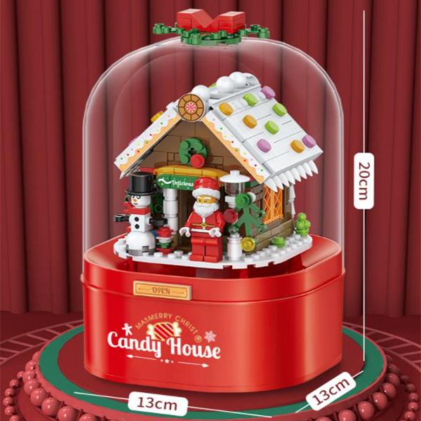 DIY Model Christmas Music Box Toys For 2022 New Year Gift-xinru shop