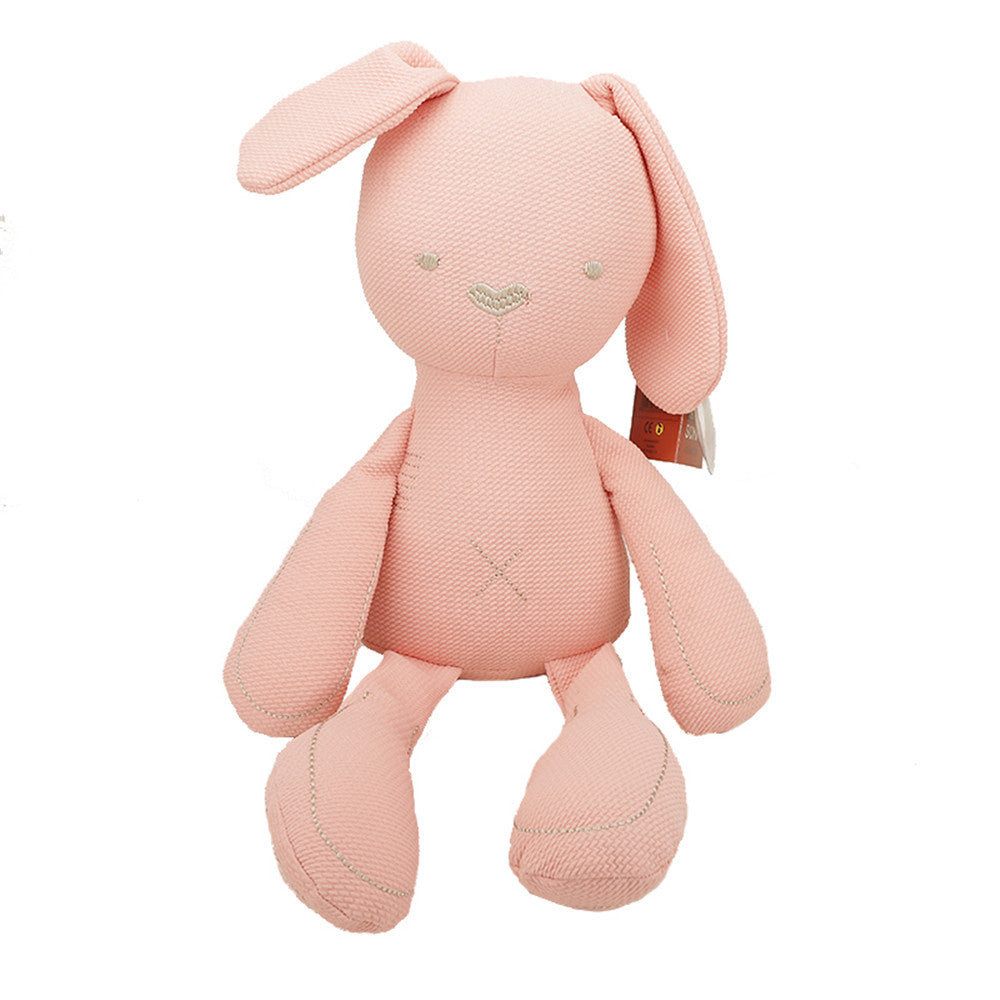 Cute Cartoon Baby Soothe Plush Rabbit Doll Children's Birthday Decoration Gift-xinru