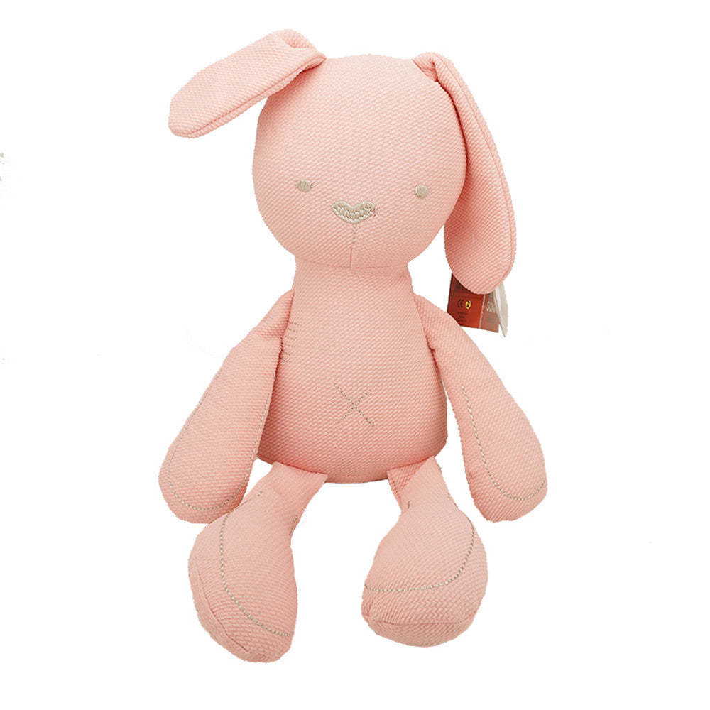 Cute Cartoon Baby Soothe Plush Rabbit Doll Children's Birthday Decoration Gift-xinru
