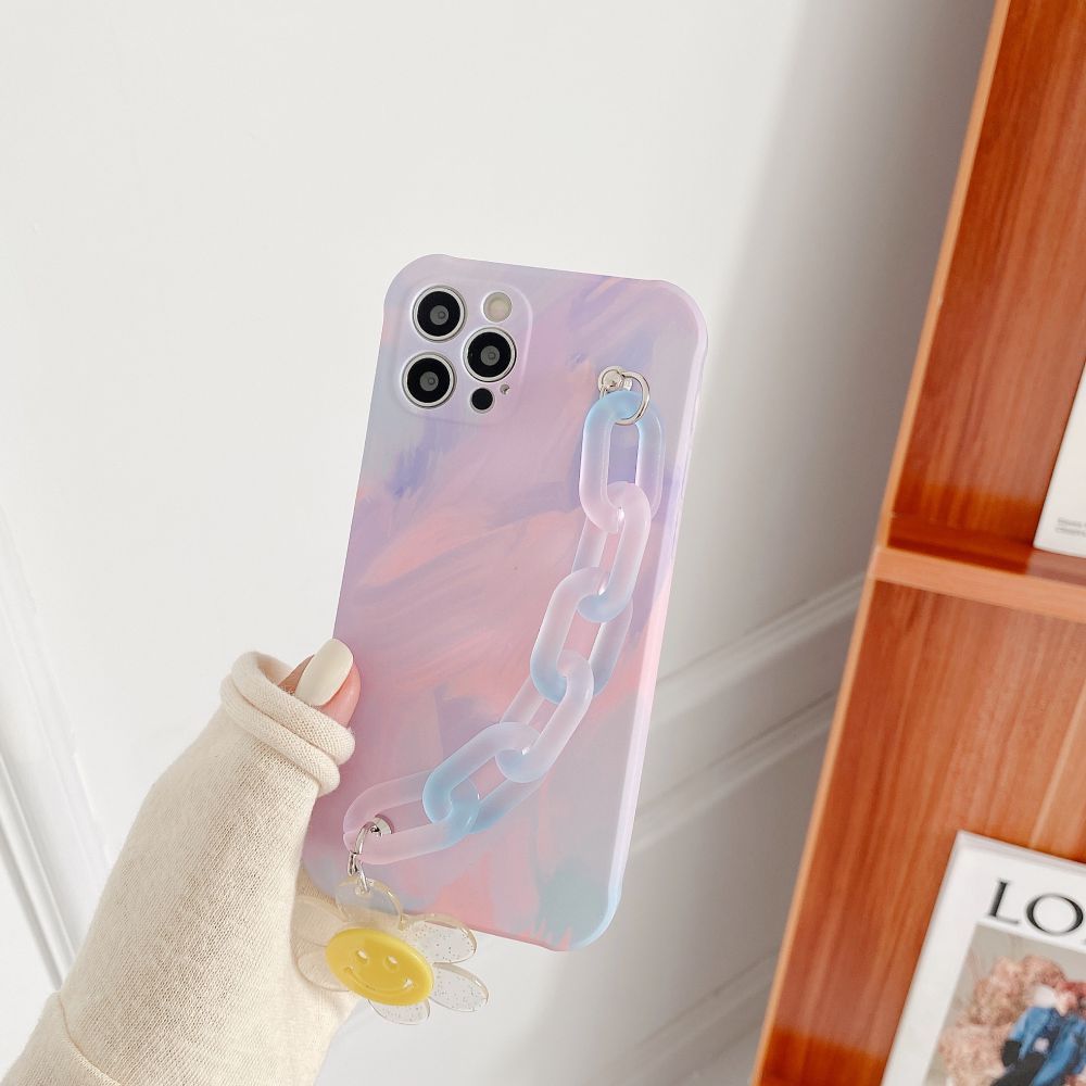 Aurora Smiley Chain Case-xinru
