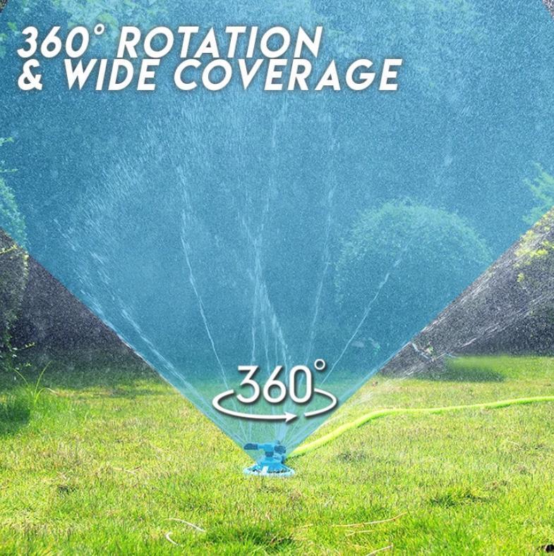 Automatic 360 Rotating Garden Sprinkler-xinru