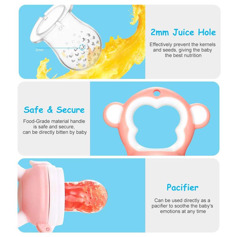 Silicone Baby Teether Toy Fruit Shape-xinru