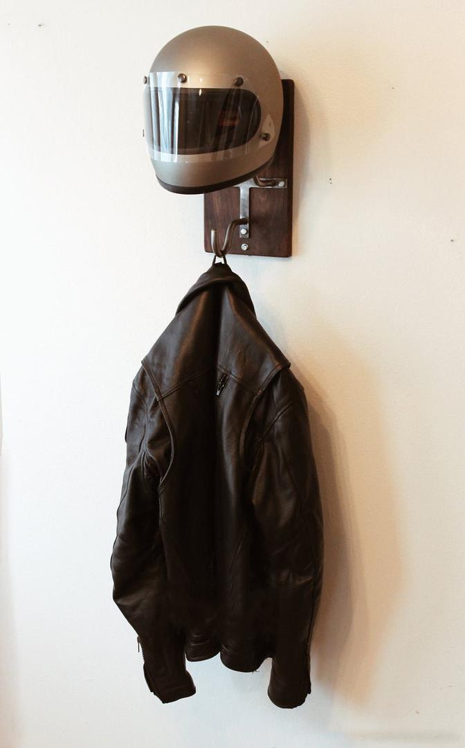Motorcycle Helmet Rack & Jacket Hook-xinru shop