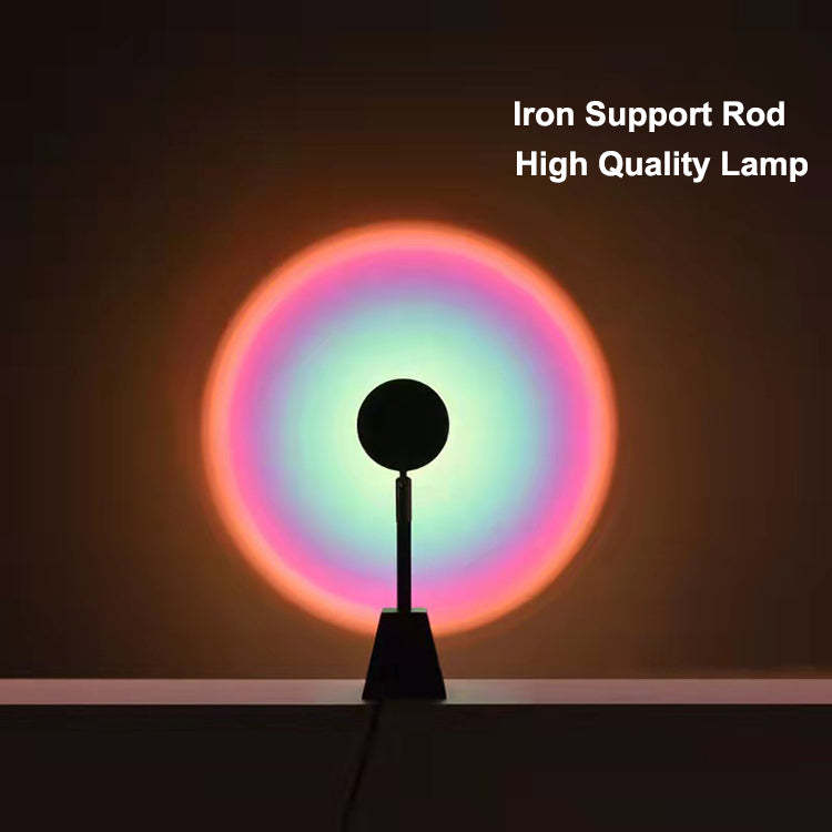 Sunset Rainbow Floor Standing Projection LED Lamp Night Light-xinru