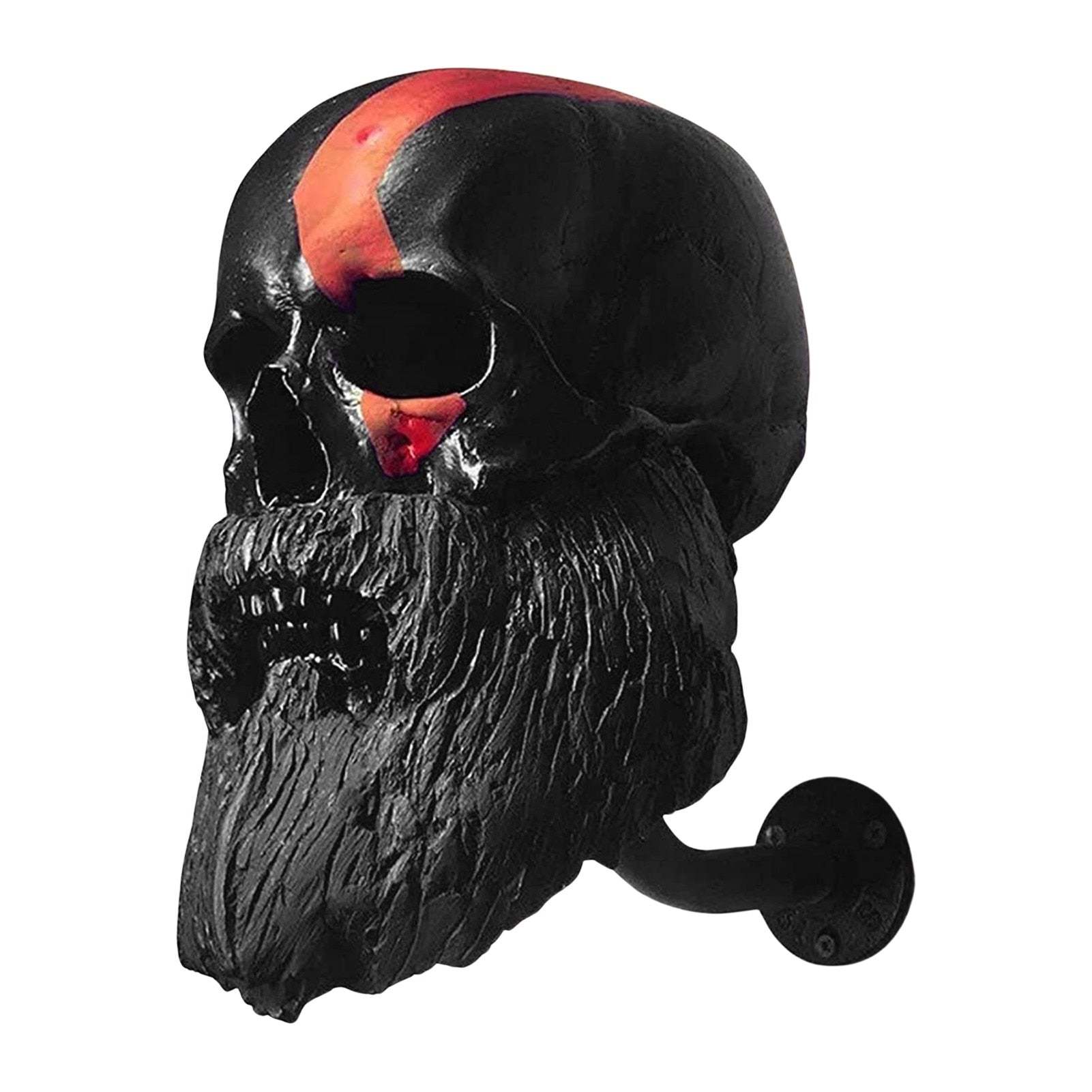 Motorcycle Helmet Rack Skull Helmet Holder Helmet Stand With Beard Helmet Rack-xinru shop
