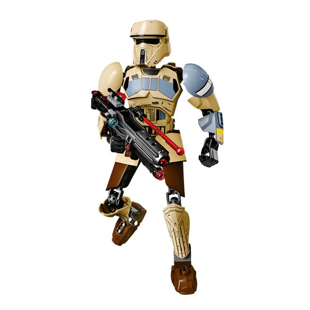 Star Wars Buildable Figure Collectible Character Action Figures Toy Gifts For Kids-xinru
