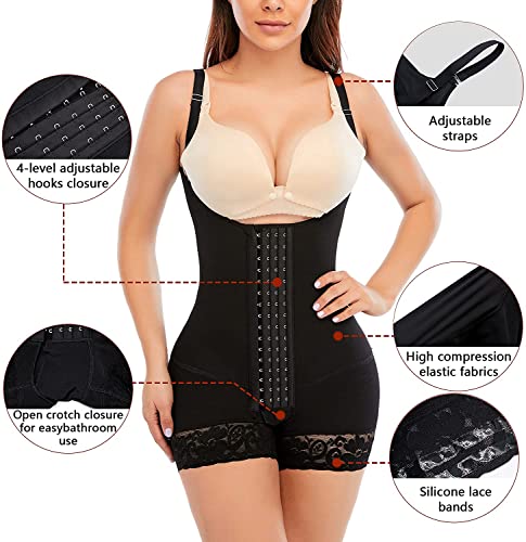 Tummy Control High Compression Shapewear For Butt Lifter Thigh Slimmer-xinru