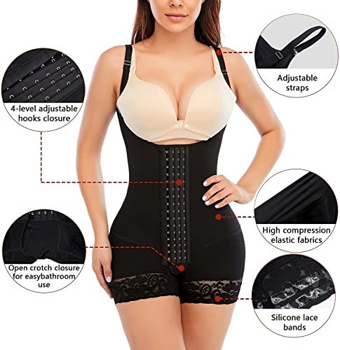 Tummy Control High Compression Shapewear For Butt Lifter Thigh Slimmer-xinru