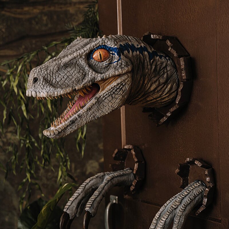 Wall Bursting Velociraptor Decorations-xinru