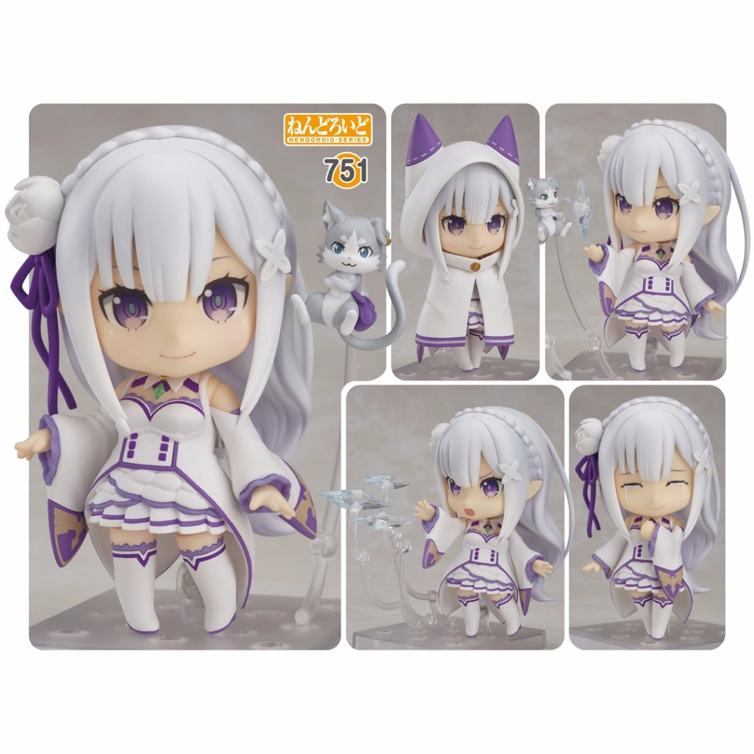Start from Zero Series Model Emilia Nendoroid Action Cute Model-xinru