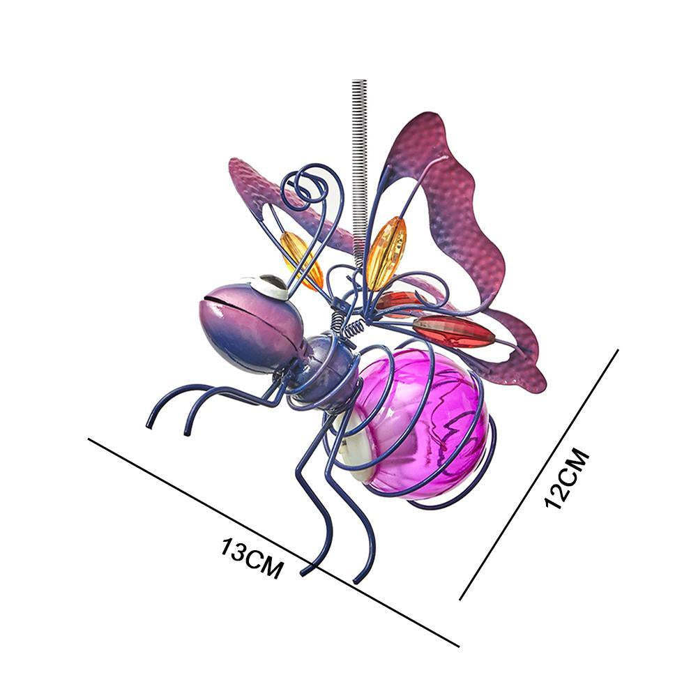 Hanging LED Solar Flying Bug Decor-xinru