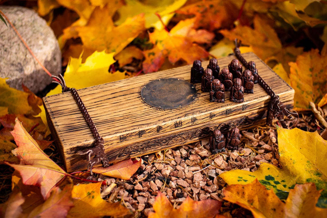 Hnefatafl Board Game Viking Chess-xinru