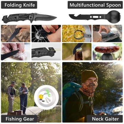 Camping Survival Gear and Equipment-xinru shop