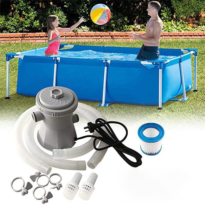 110V 330 Gph Above Ground Pool Water Purifier Filter Pump-xinru