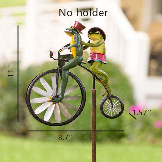Vintage Bicycle Metal Wind Spinner-xinru