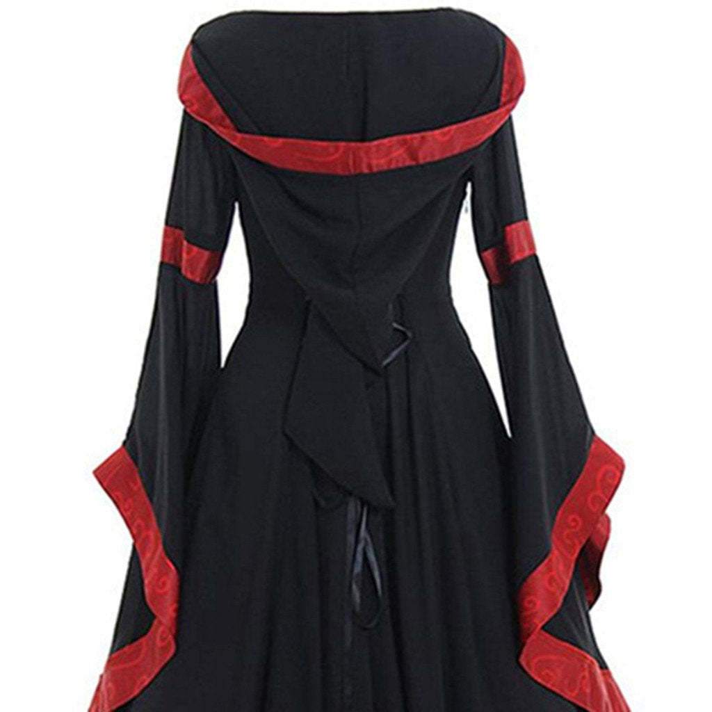 Women's Vintage Victorian Renaissance Gothic Dress-xinru
