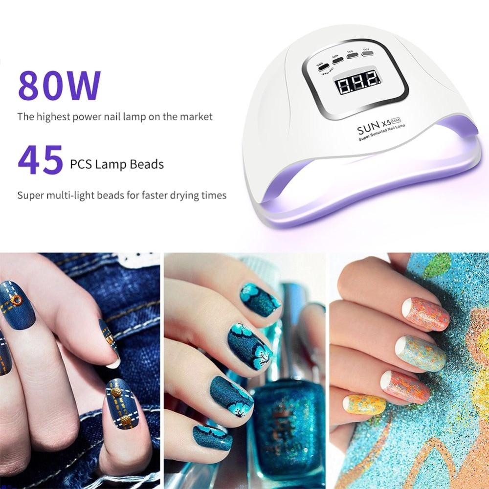 Acrylic Nail Kit Nail Drill Led Nail Lamp 20000rpm-xinru