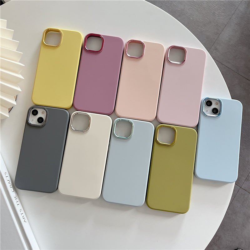 Pastel Metallic Camera Case-xinru