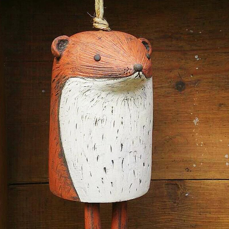 Ceramics Animal Wind Chimes-xinru shop