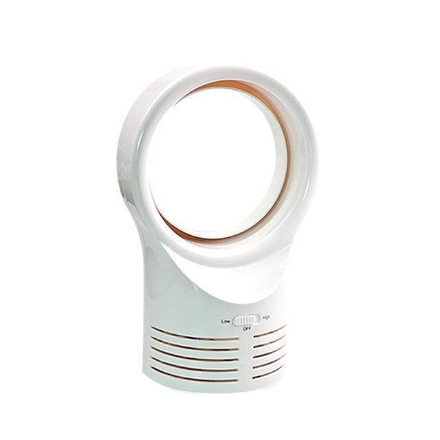 Home Office Electric Mini Portable Adjustable Air Speed Bladeless Fan-xinru