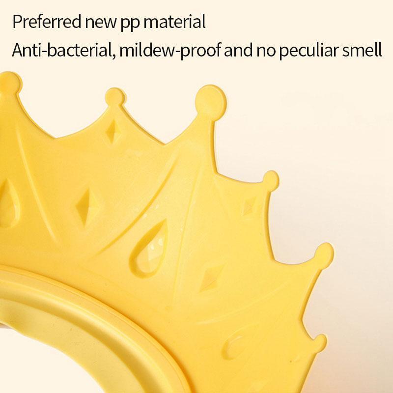 Adjustable Baby Shower Cap Crown Shape-xinru