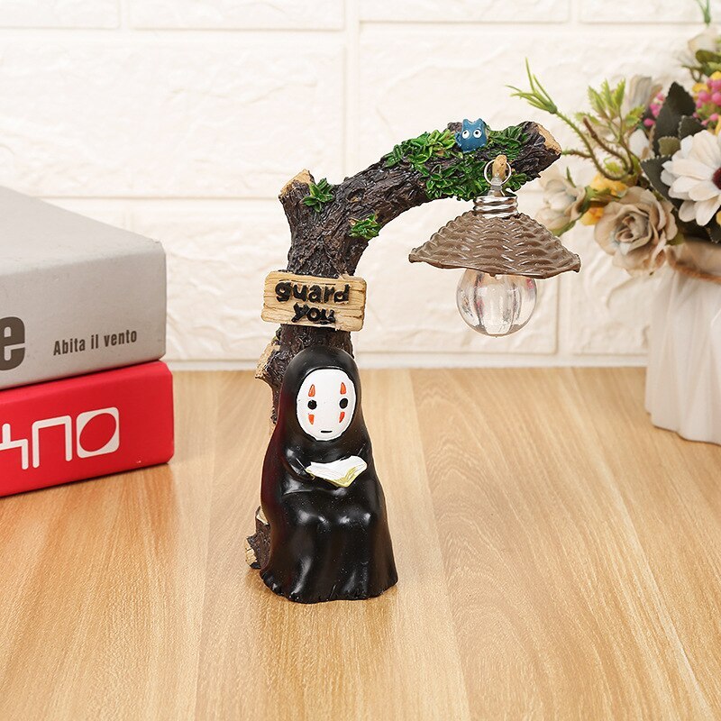 Japanese Kaonashi Spirited Away No Face LED Night Light Figure-xinru