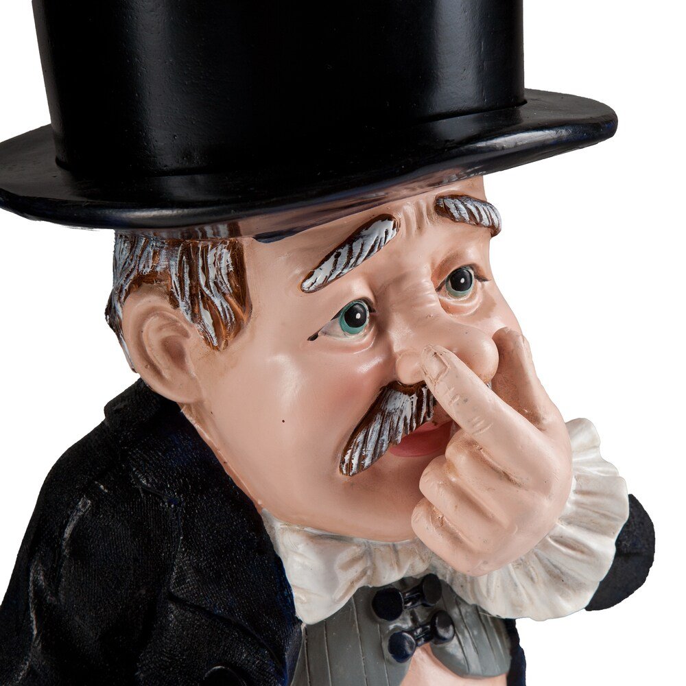 Toilet Butler with Roll Paper Holder Resin Ornament for Bathroom-xinru