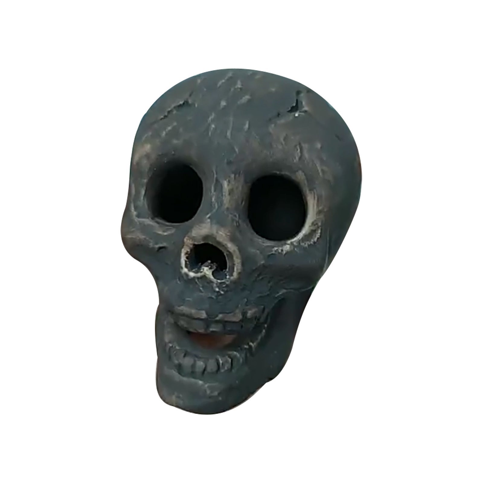 Halloween Party Ceramic Clay Decoration Simulation Skull Ornament-xinru