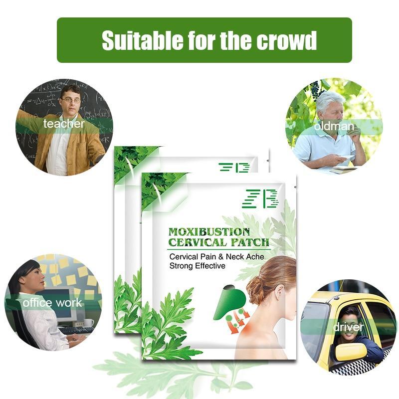 Wormwood Neck Patch Cervical Body Pain Relief Sticker-xinru shop