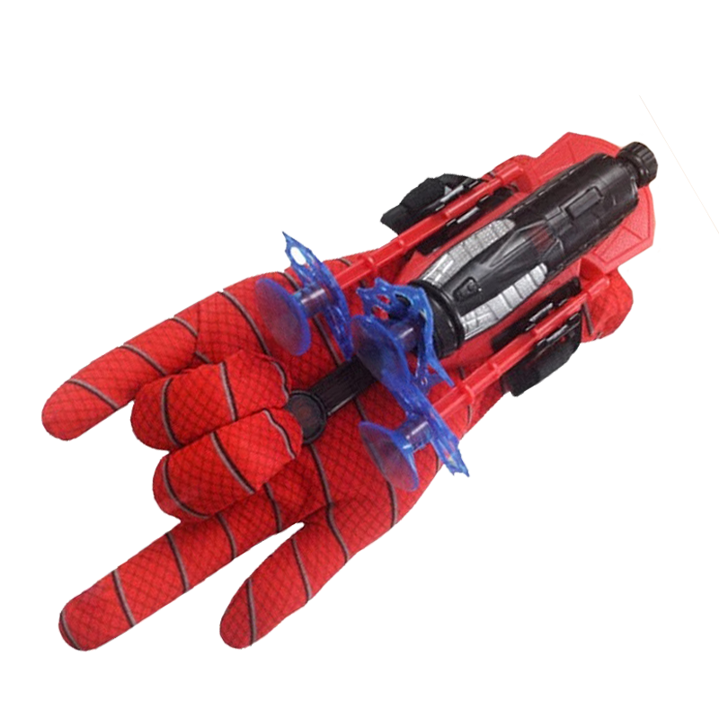 Spiderman Launcher Spinning Sticky Wall Soft Bullet Wrist Toy-xinru