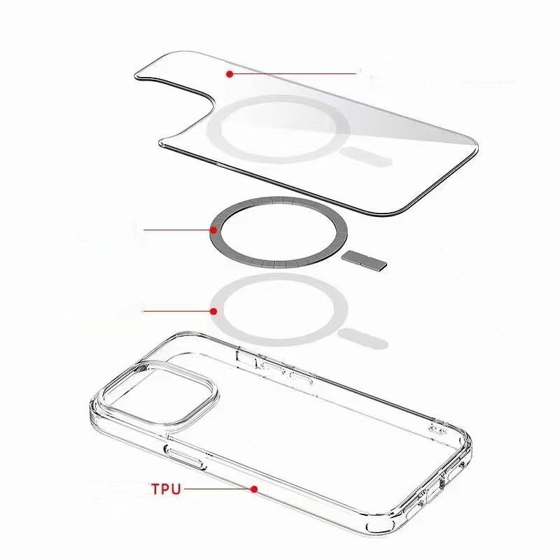 Clear MagSafe Case-xinru