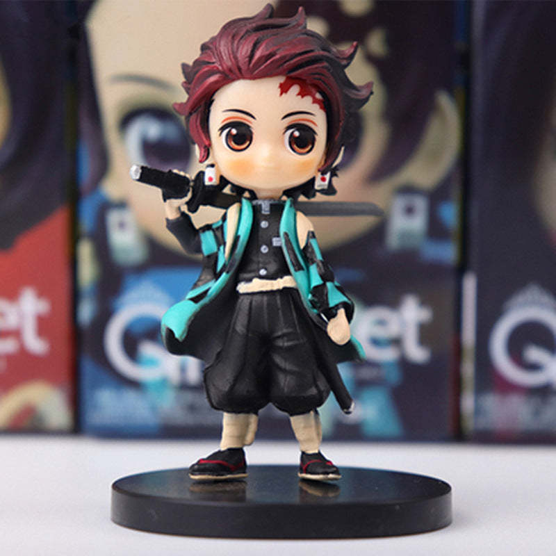Demon Slayer Action Figure Kimetsu Giyuu Inosuke Tanjirou Nezuko Zenits-xinru
