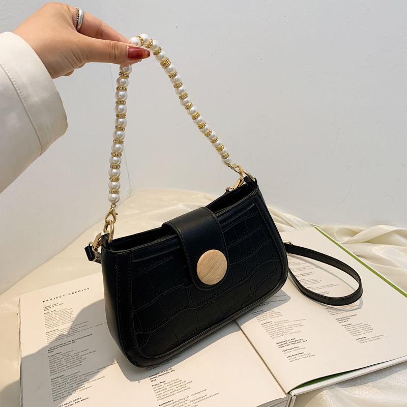 パールチェーンショルダーバッグ-xinru shop