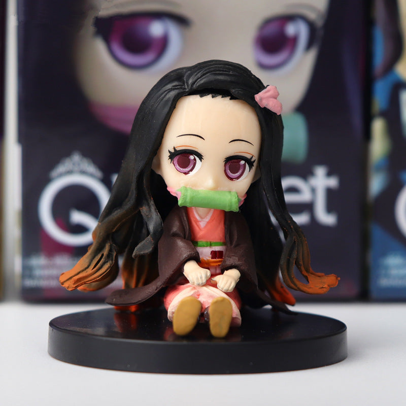 Demon Slayer Action Figure Kimetsu Giyuu Inosuke Tanjirou Nezuko Zenits-xinru