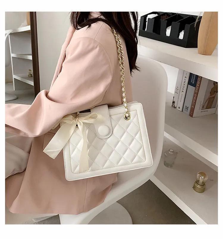 チェーンショルダーメッセンジャーバッグ-xinru shop