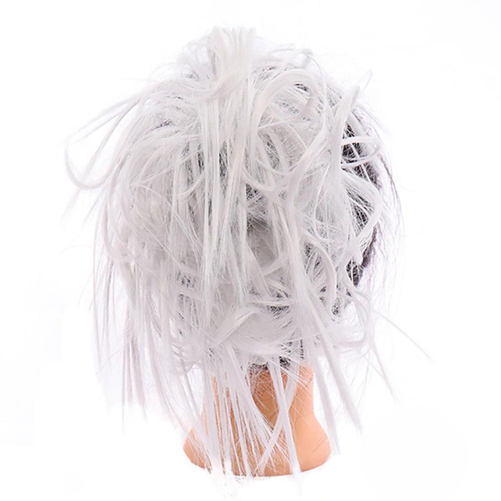 Natural Look Synthetic Messy Hair Bun Scrunchie Extension-xinru