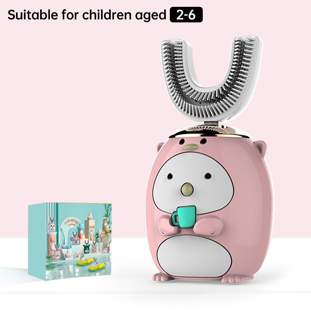 Kids U-Shape Auto Toothbrush-xinru shop