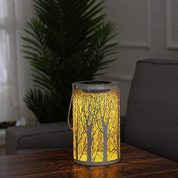 Solar Tree Pattern Lantern Light-xinru shop