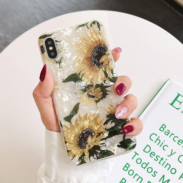 Luxury Sunflower Case-xinru