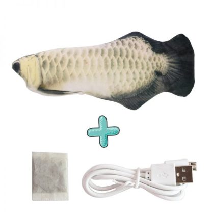 Interactive Flopping Fish Toy For Cats and Dogs-xinru