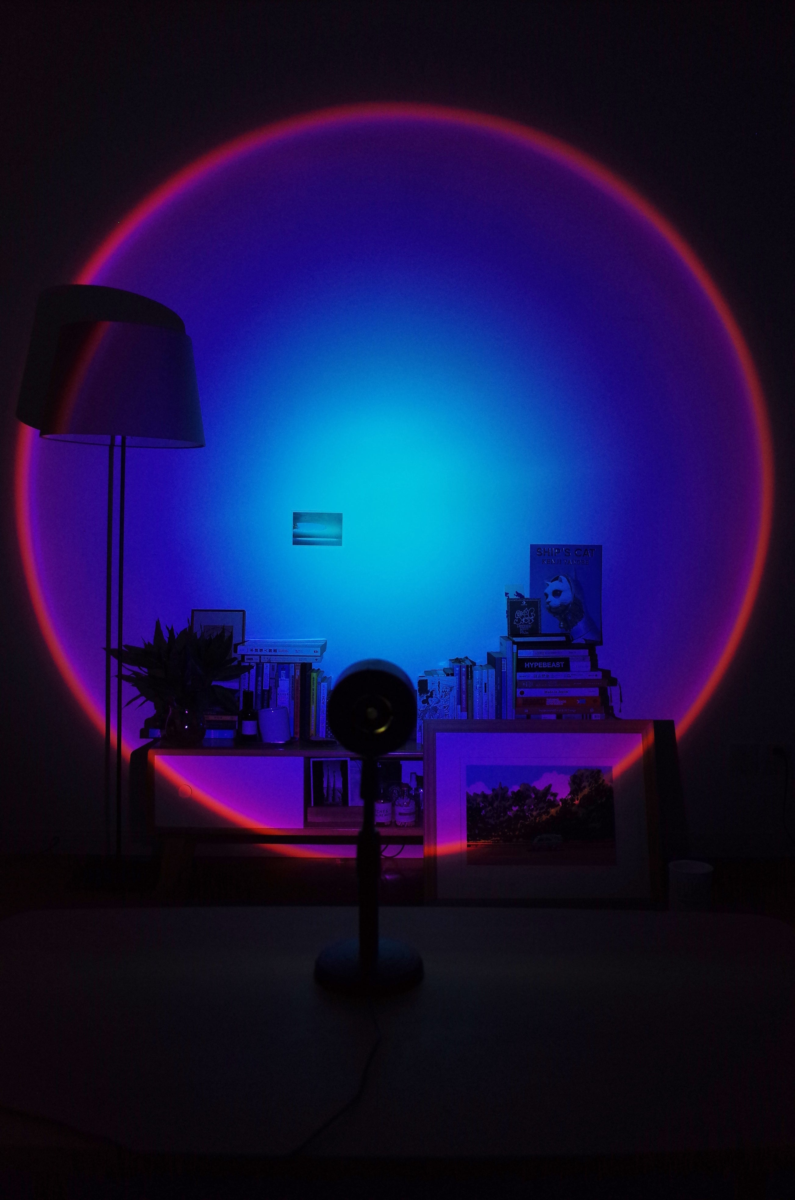 LED Rotatable Sunset Projector Light Romantic Ambiance Light Projector-xinru