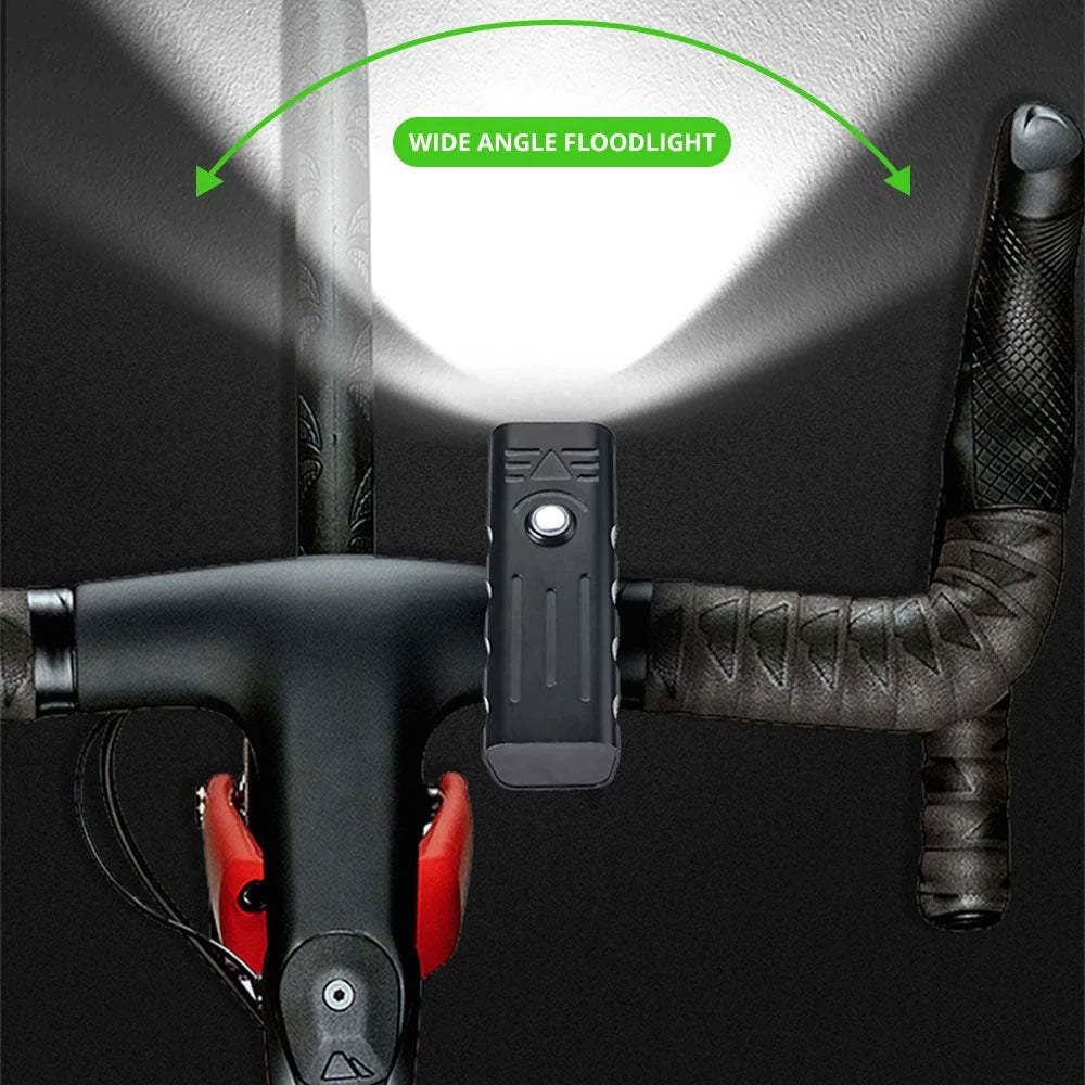Super Bright Waterproof USB Rechargeable Bicycle Headlight-xinru